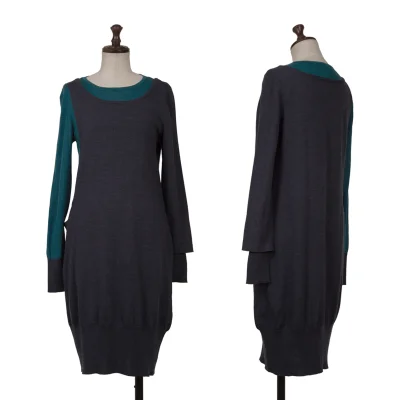 MARC by MARC JACOBS Bicolor Wool Knit Tunic