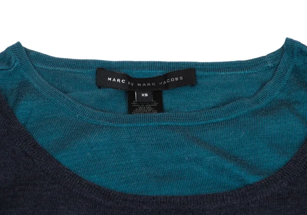 MARC by MARC JACOBS Bicolor Wool Knit Tunic K-161083_005