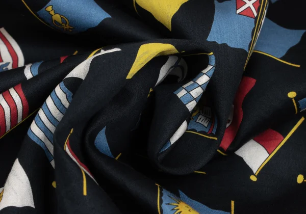 VERSACE SPORT Flag Patterned Zip-up Blouson K-161086_019