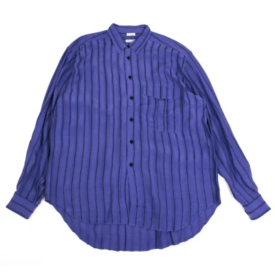 GIORGIO ARMANI Rayon Stripe Jacquard Shirt
