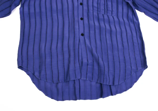 GIORGIO ARMANI Rayon Stripe Jacquard Shirt K-161088_012