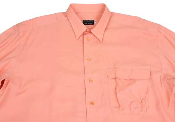 GIORGIO ARMANI Rayon Nylon Pocket Design Shirt K-161089_002