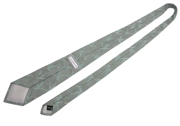 GIANNI VERSACE Bird Jacquard Check Tie K-161091_004