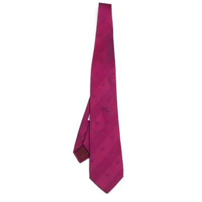 GIORGIO ARMANI Silk Regimental Jacquard Tie
