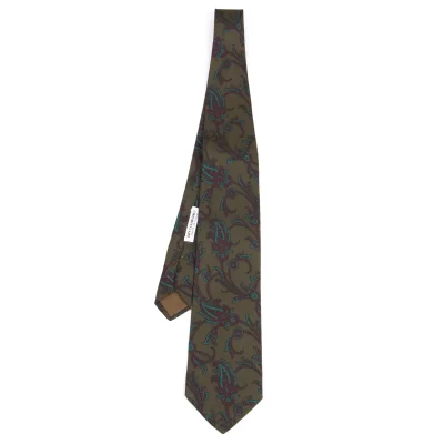 GIORGIO ARMANI Silk Paisley Print Tie