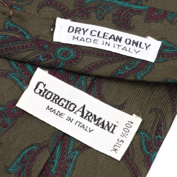 GIORGIO ARMANI Silk Paisley Print Tie K-161096_006