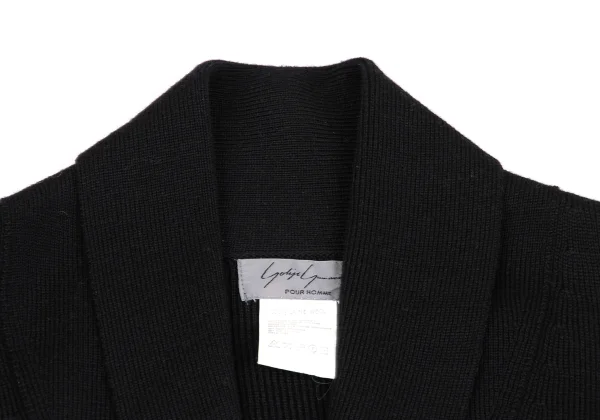 Yohji Yamamoto POUR HOMME Bijou Embroidery Knit Cardigan K-161098_003