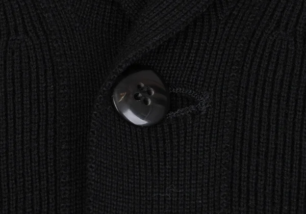 Yohji Yamamoto POUR HOMME Bijou Embroidery Knit Cardigan K-161098_004