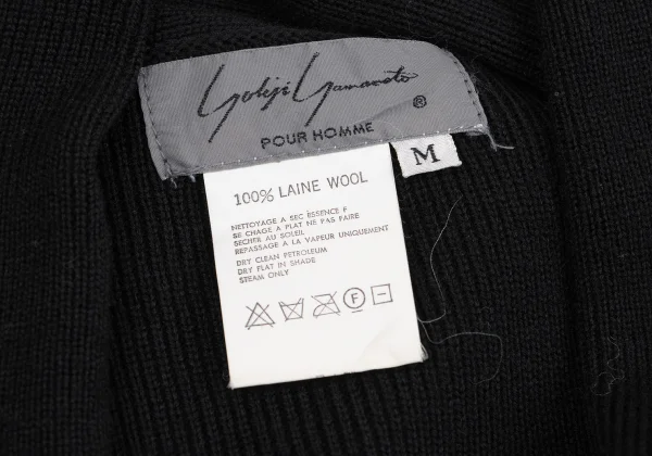 Yohji Yamamoto POUR HOMME Bijou Embroidery Knit Cardigan K-161098_017