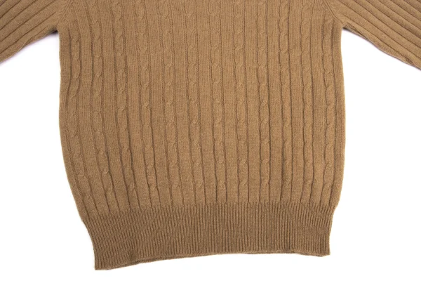 Y's for men Wool V-neck Cable Knit K-161100_006