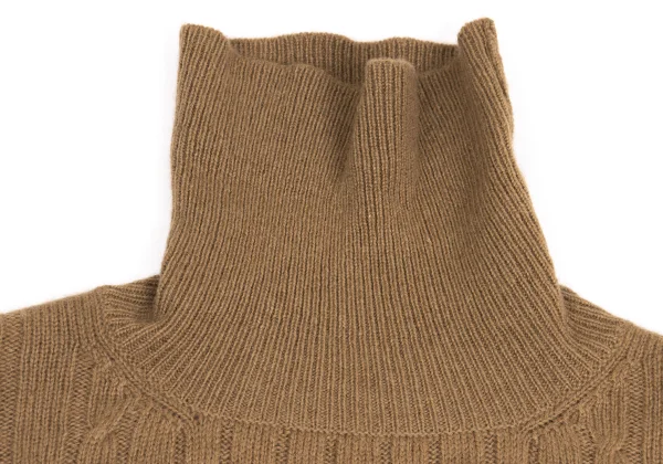 Y's for men Wool Turtleneck Cable Knit K-161102_004