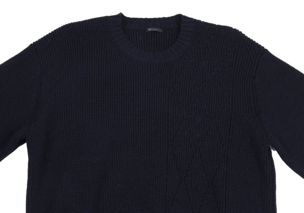Y's for men Argyle Jacquard Low Gauge Knit K-161103_002