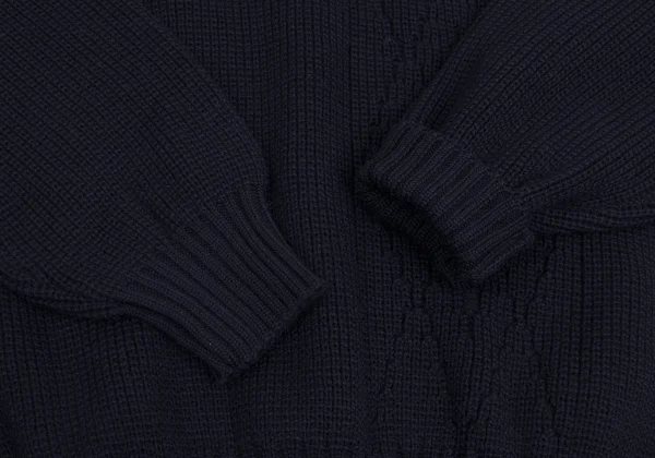 Y's for men Argyle Jacquard Low Gauge Knit K-161103_006