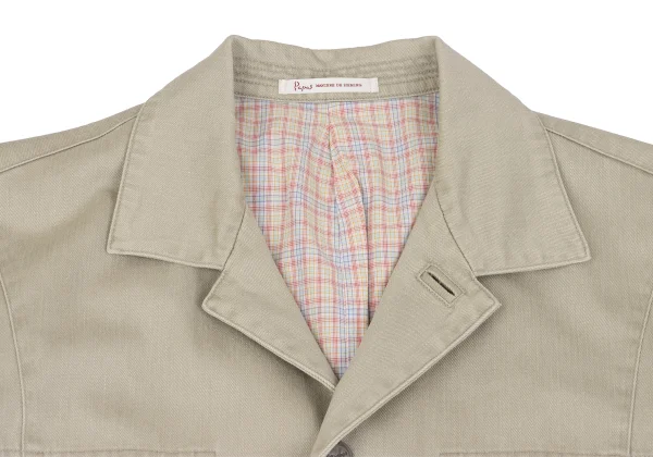 Papas Rivet Design Cotton Jacket K-161105_003