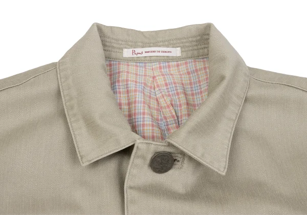 Papas Rivet Design Cotton Jacket K-161105_005