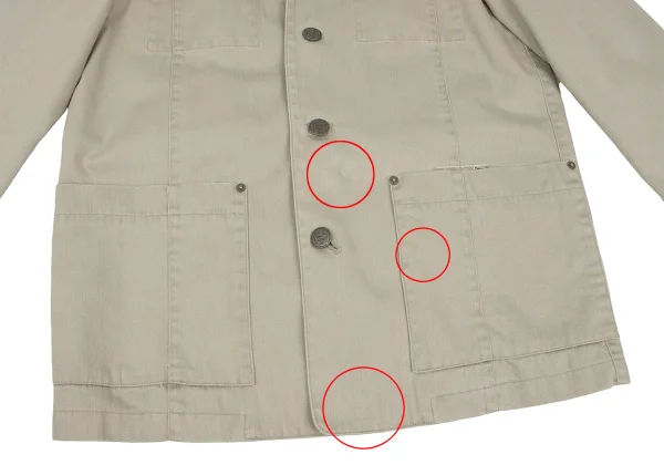 Papas Rivet Design Cotton Jacket K-161105_008