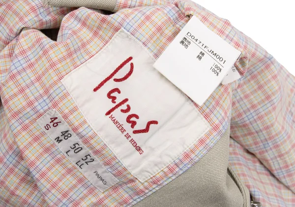 Papas Rivet Design Cotton Jacket K-161105_018