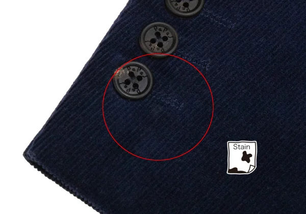 Papas Heart Patch Corduroy Jacket K-161107_009
