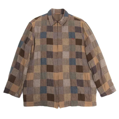Papas Patchwork Zip Blouson