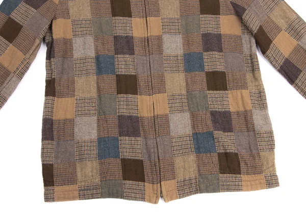 Papas Patchwork Zip Blouson K-161108_008