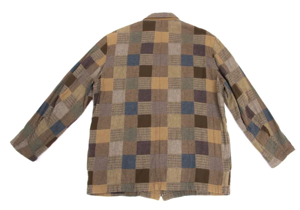 Papas Patchwork Zip Blouson K-161108_011