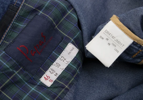 Papas Denim Jacket K-161109_020