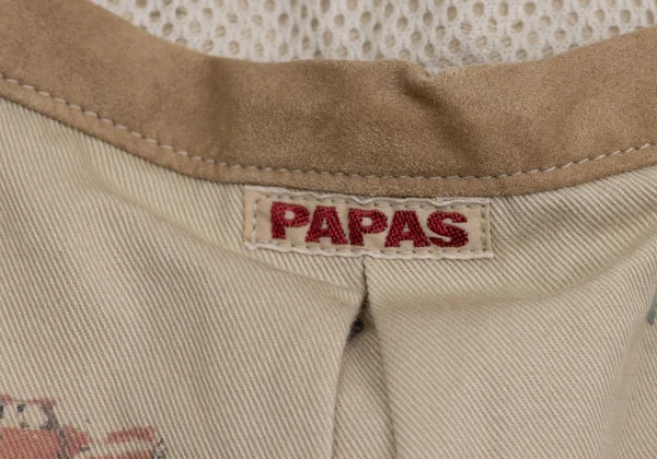 Papas Mesh Switching Zip Vest K-161110_011