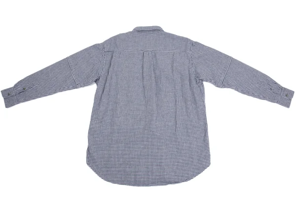 Papas Cotton Linen Gingham Check Shirt K-161114_016