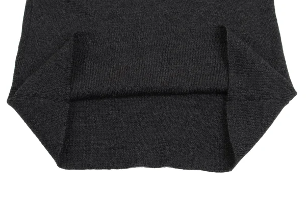 Yohji Yamamoto FEMME Wool Wide Neck Raglan Knit Sweater K-161115_008