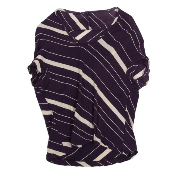 Yohji Yamamoto NOIR Striped Sleeveless Top K-161120_002