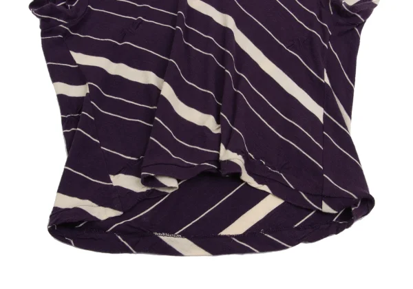 Yohji Yamamoto NOIR Striped Sleeveless Top K-161120_008