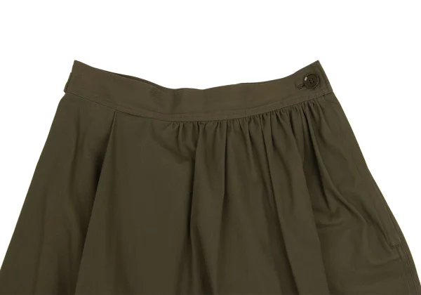 Yohji Yamamoto NOIR Asymmetrical Dropped Crotch Skirt Pants K-161121_005
