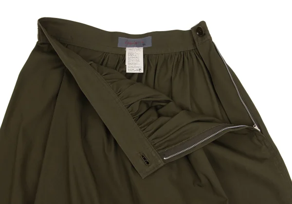 Yohji Yamamoto NOIR Asymmetrical Dropped Crotch Skirt Pants K-161121_007