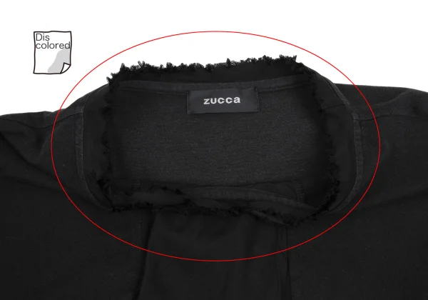 zucca Cotton Front Switching Design Cut-off Dress K-161124_005