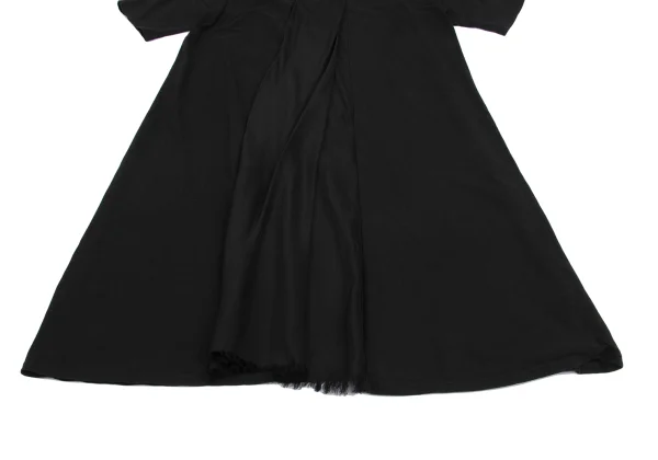 zucca Cotton Front Switching Design Cut-off Dress K-161124_007