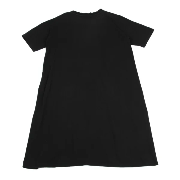 zucca Cotton Front Switching Design Cut-off Dress K-161124_010
