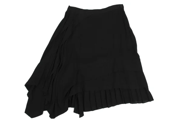 zucca Cotton Asymmetry Tiered Skirt K-161125_002