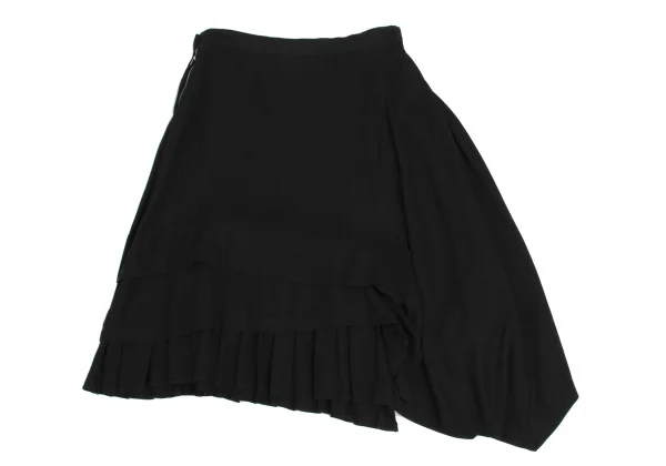 zucca Cotton Asymmetry Tiered Skirt K-161125_014