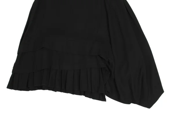 zucca Cotton Asymmetry Tiered Skirt K-161125_015