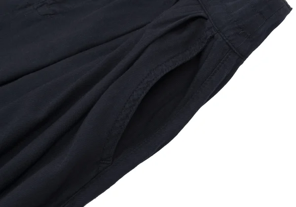 zucca Cotton Blend Tuck Wide Cropped Pants K-161126_004
