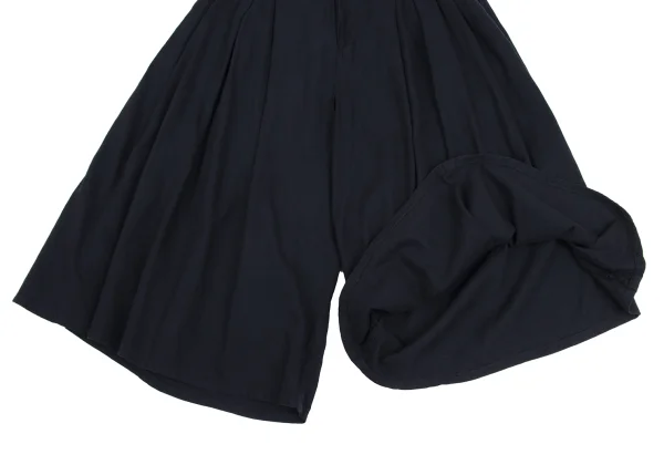 zucca Cotton Blend Tuck Wide Cropped Pants K-161126_008