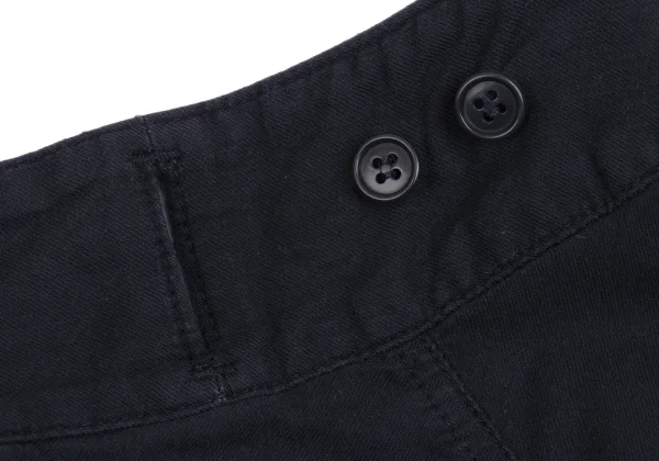 zucca Cotton Blend Tuck Wide Cropped Pants K-161126_012