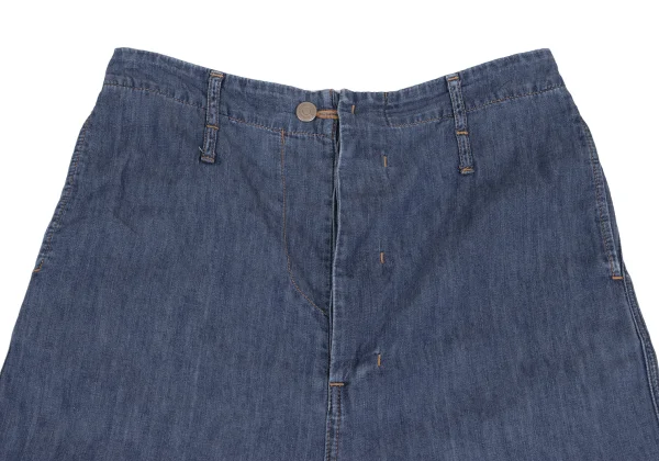 zucca Cotton Wide Cropped Denim Pants K-161127_002