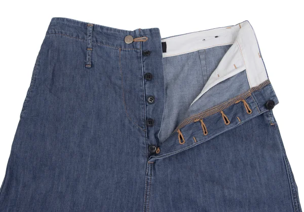 zucca Cotton Wide Cropped Denim Pants K-161127_005