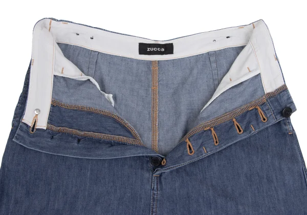 zucca Cotton Wide Cropped Denim Pants K-161127_006