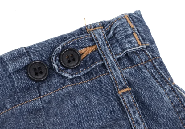 zucca Cotton Wide Cropped Denim Pants K-161127_010