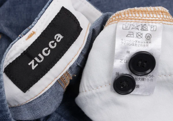 zucca Cotton Wide Cropped Denim Pants K-161127_013