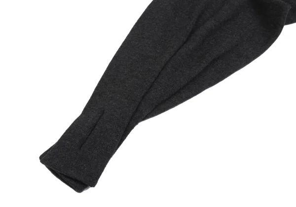 Yohji Yamamoto NOIR Wool Nylon Fold Design Stole K-161129_003