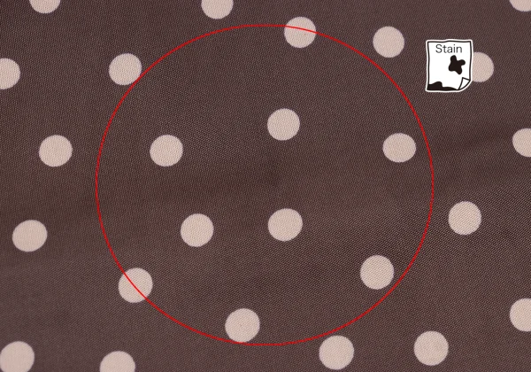 Jean Paul GAULTIER FEMME Poly Button-embellished Dot Print Stretch Skirt K-161140_007