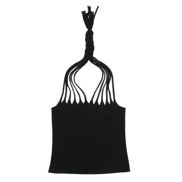 Jean Paul GAULTIER Twist Design Side Rib Knit Tube Top K-161142_002